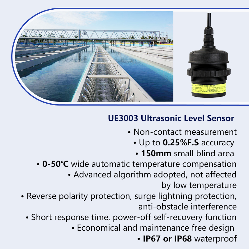 4-20mA 0-10V Water Tank Level Sensor Digital Liquid Level Measurement Transmitter Sensor