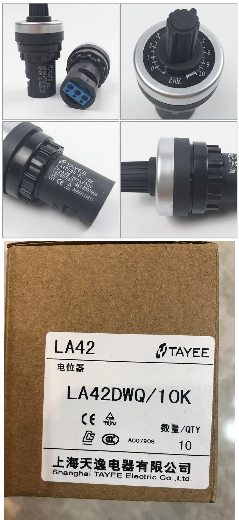 Lad42dwq 10K Potentiometer Detail View