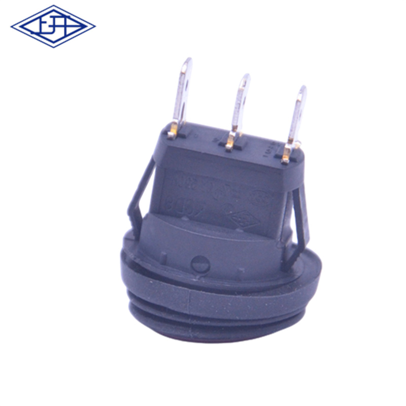Factory Price Round Shape 20.2mm 6A 250V Waterproof Kcd8 Rocker Switch 2 Pin on/off T85 Boat Switch Free Sample