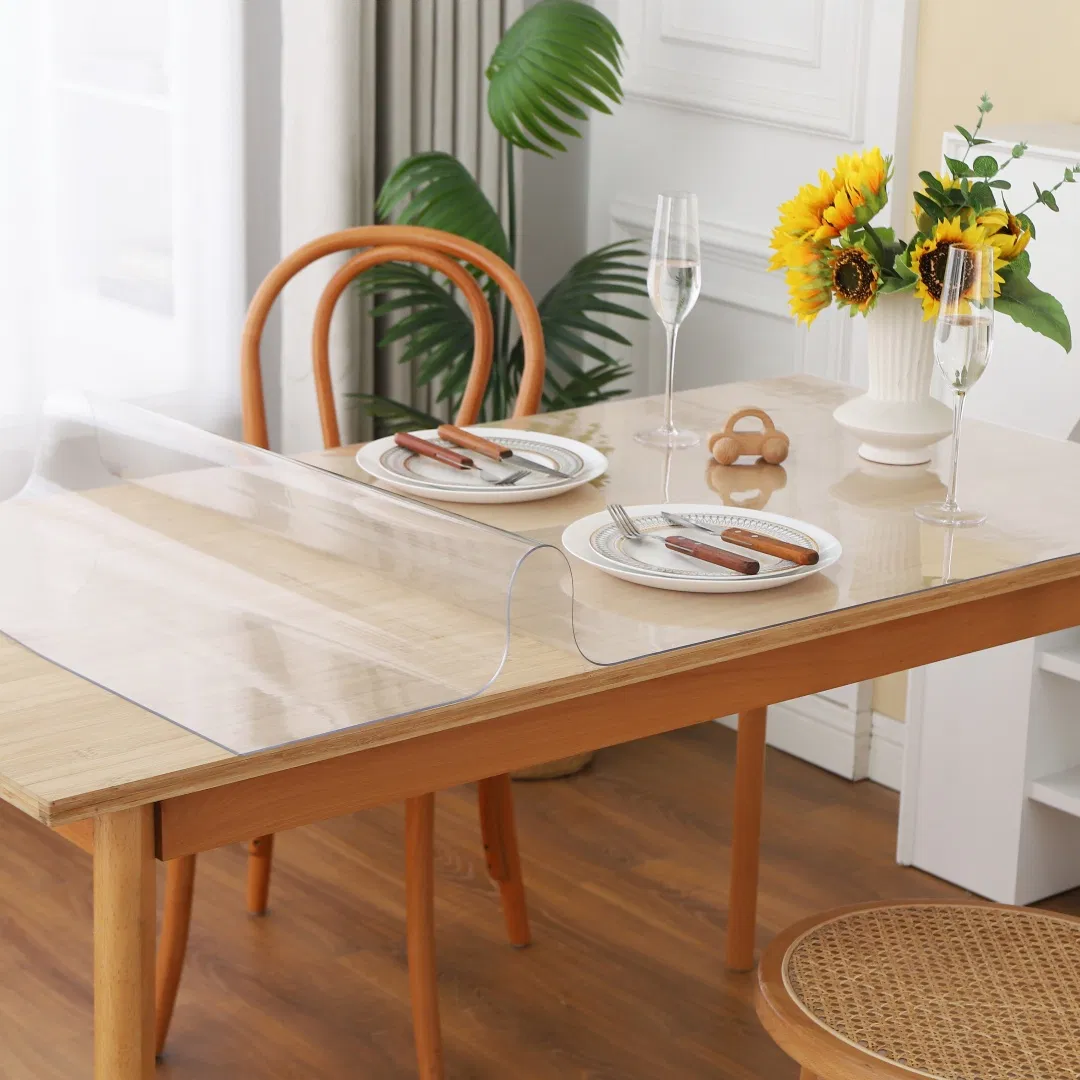 Premium Waterproof PVC Film Roll for Durable Table Protection