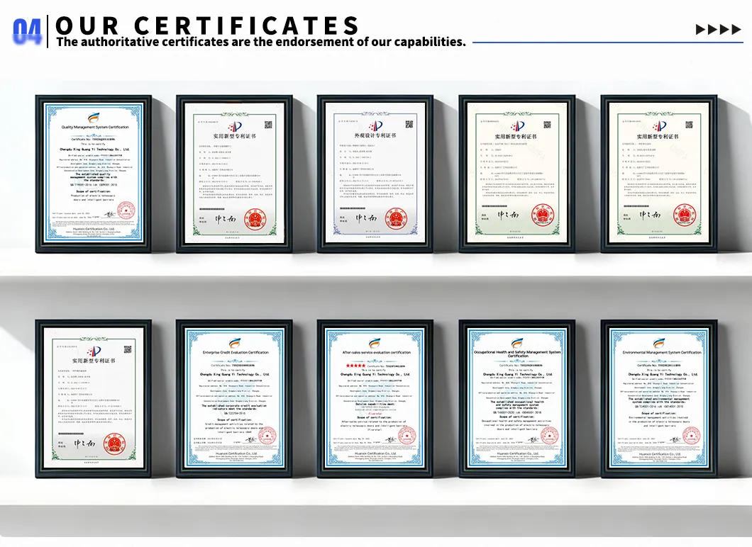 Certifications