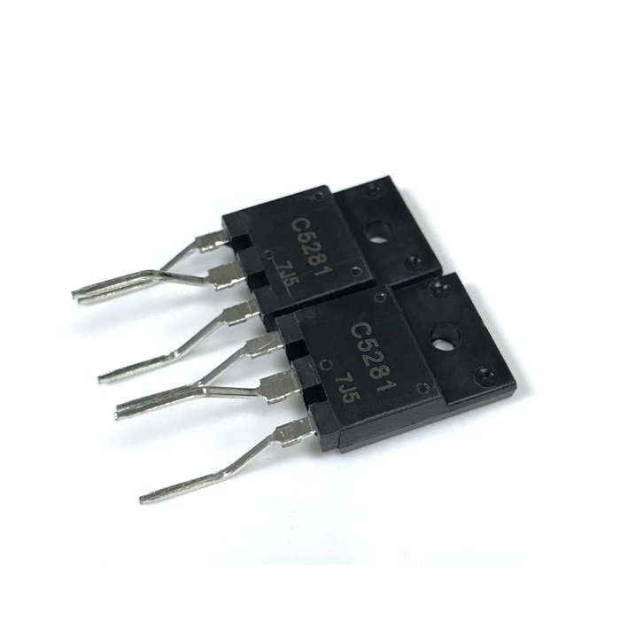 New and Origina C5281 Power Bipolar Transistor 10A, 500V 2sc5281