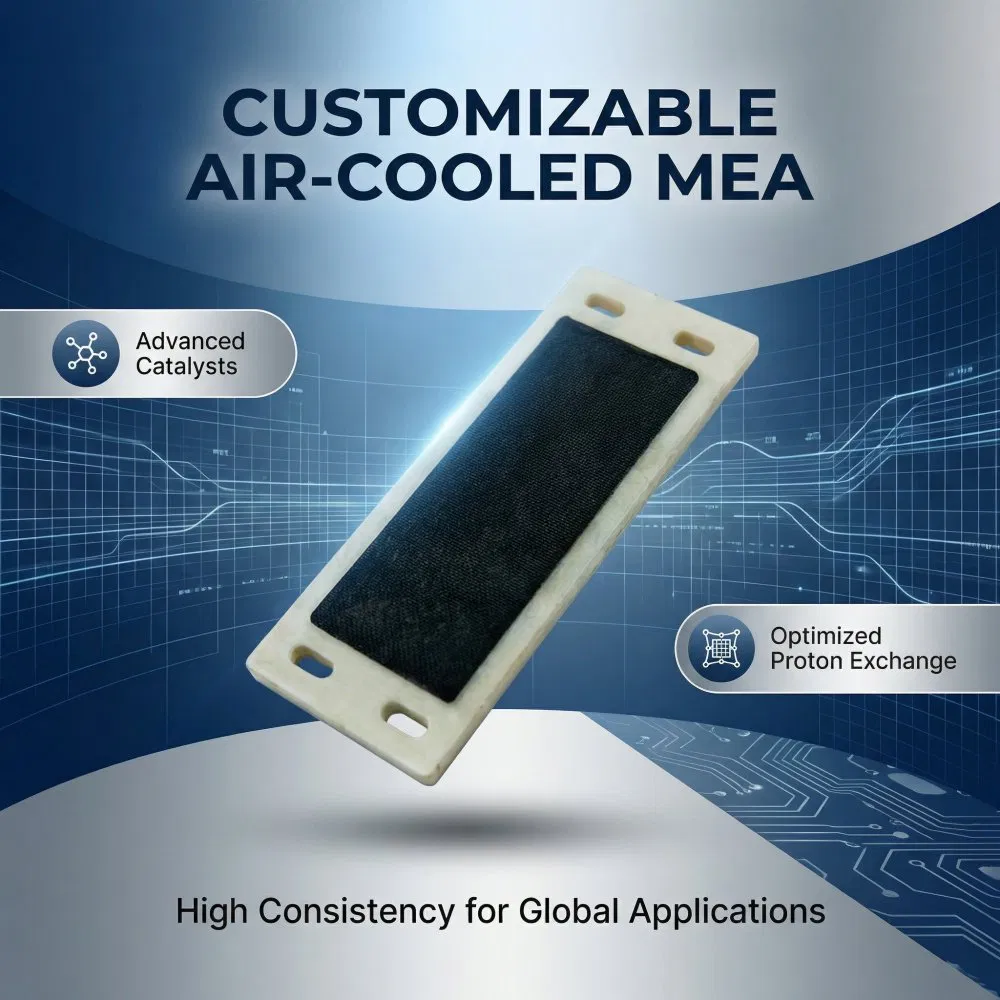 Tailored 25-200cm² Air-Cooled Forklift Fuel Cell MEA Module Chemical Fuel Cell Component