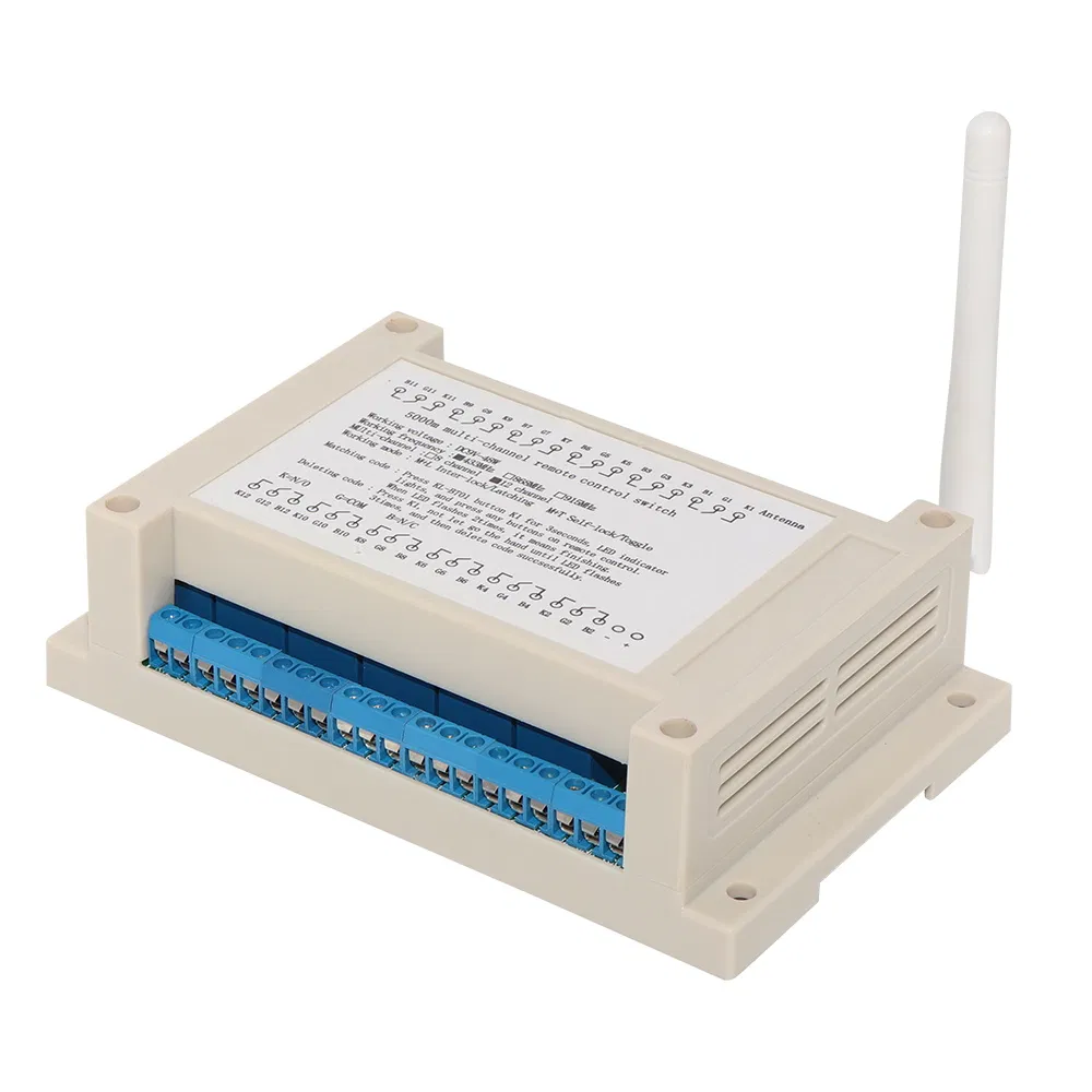 DC 12V Multichannel Lora RF Univesal Remote Control Switch