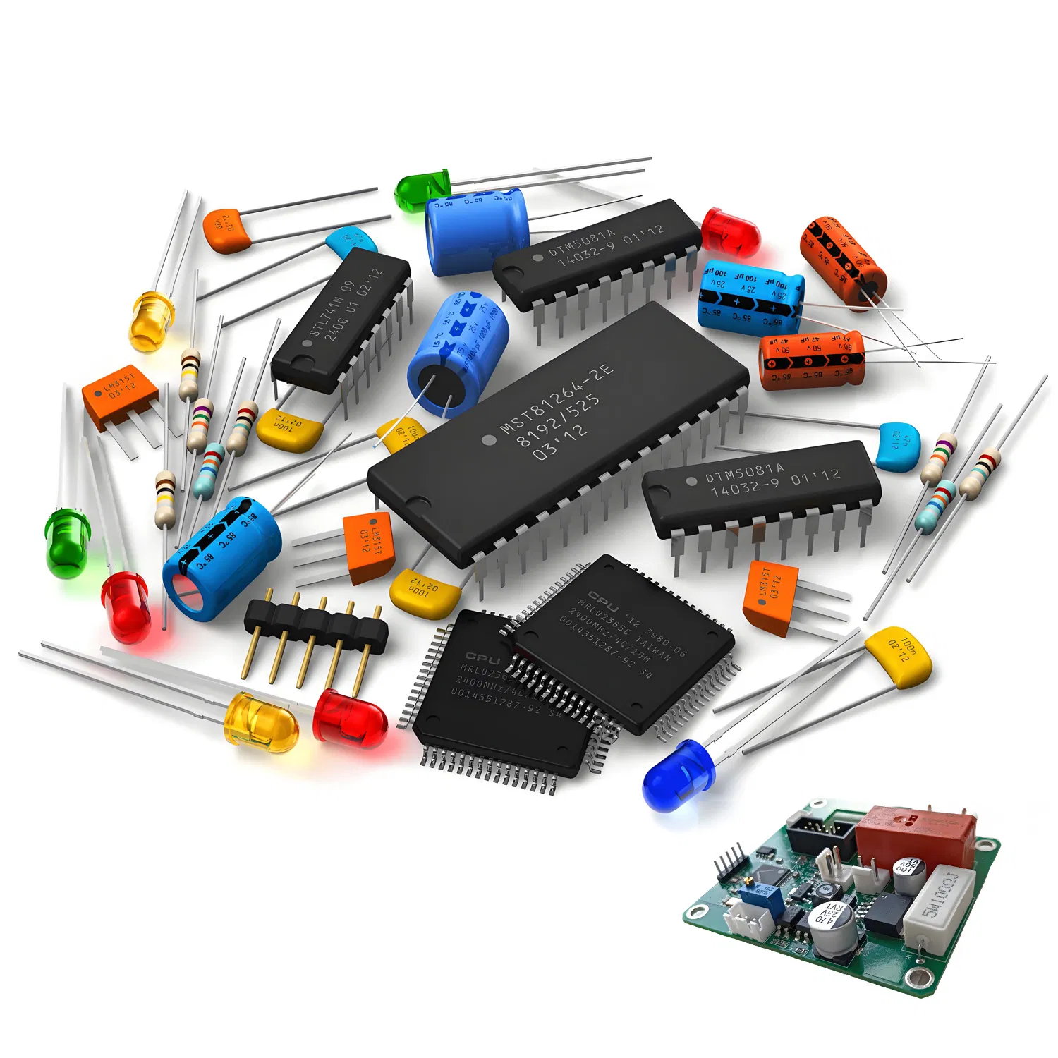 Electronic Components Ics Bom List Service Lm358dr Power Operational Amplifier