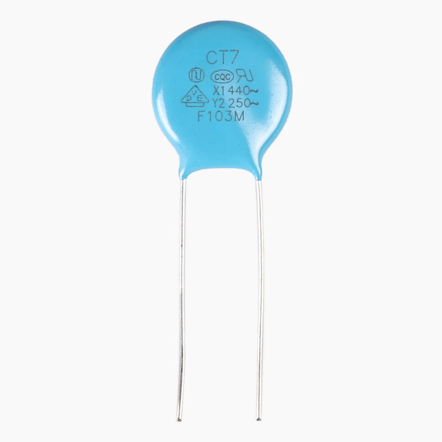 Durable Short Lead Design 1000PF Ceramic Capacitor Component