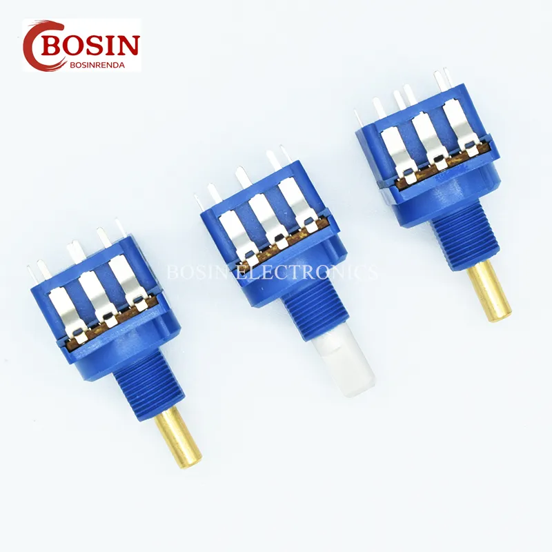 16mm Dimmer Potentiometer with Push Switch for LED Light