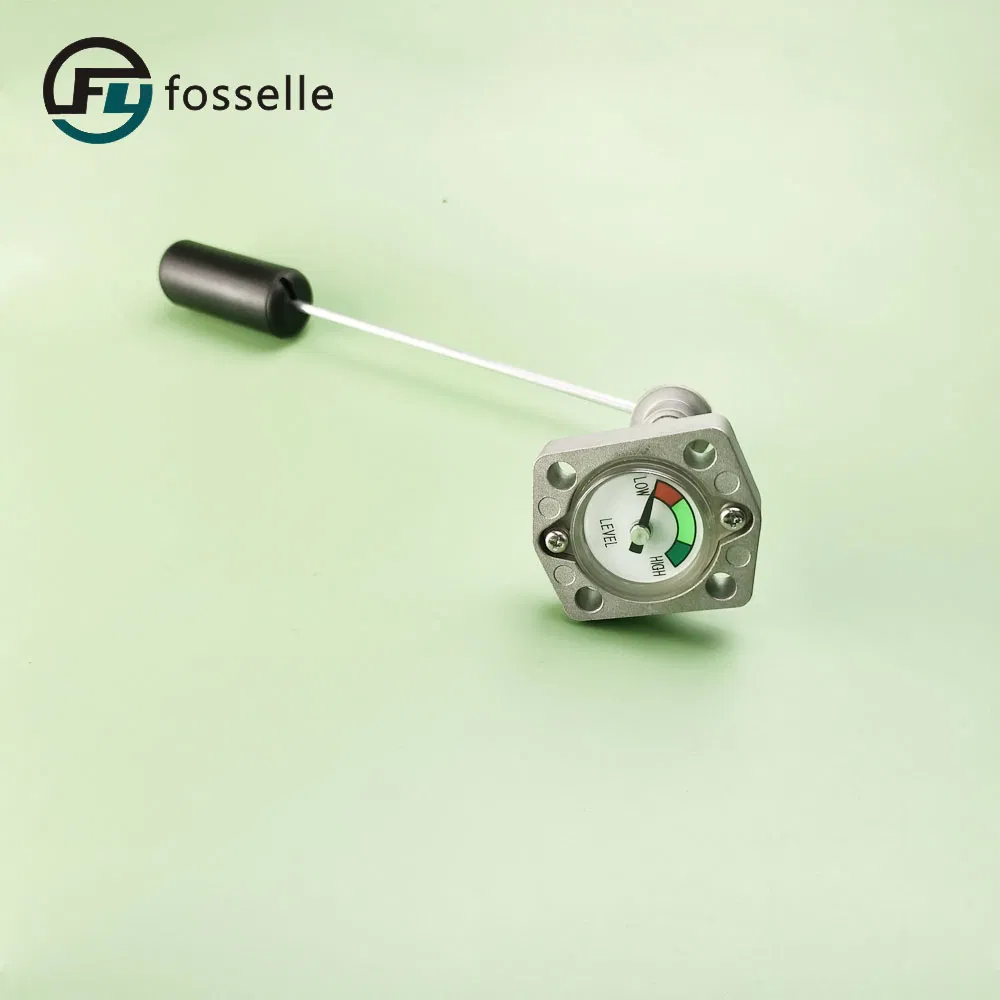 Side Mount Generator Genset Tank Fuel/Water/Oil/Diesel/Gasoline Mechanical Level Gauge Level Sensor