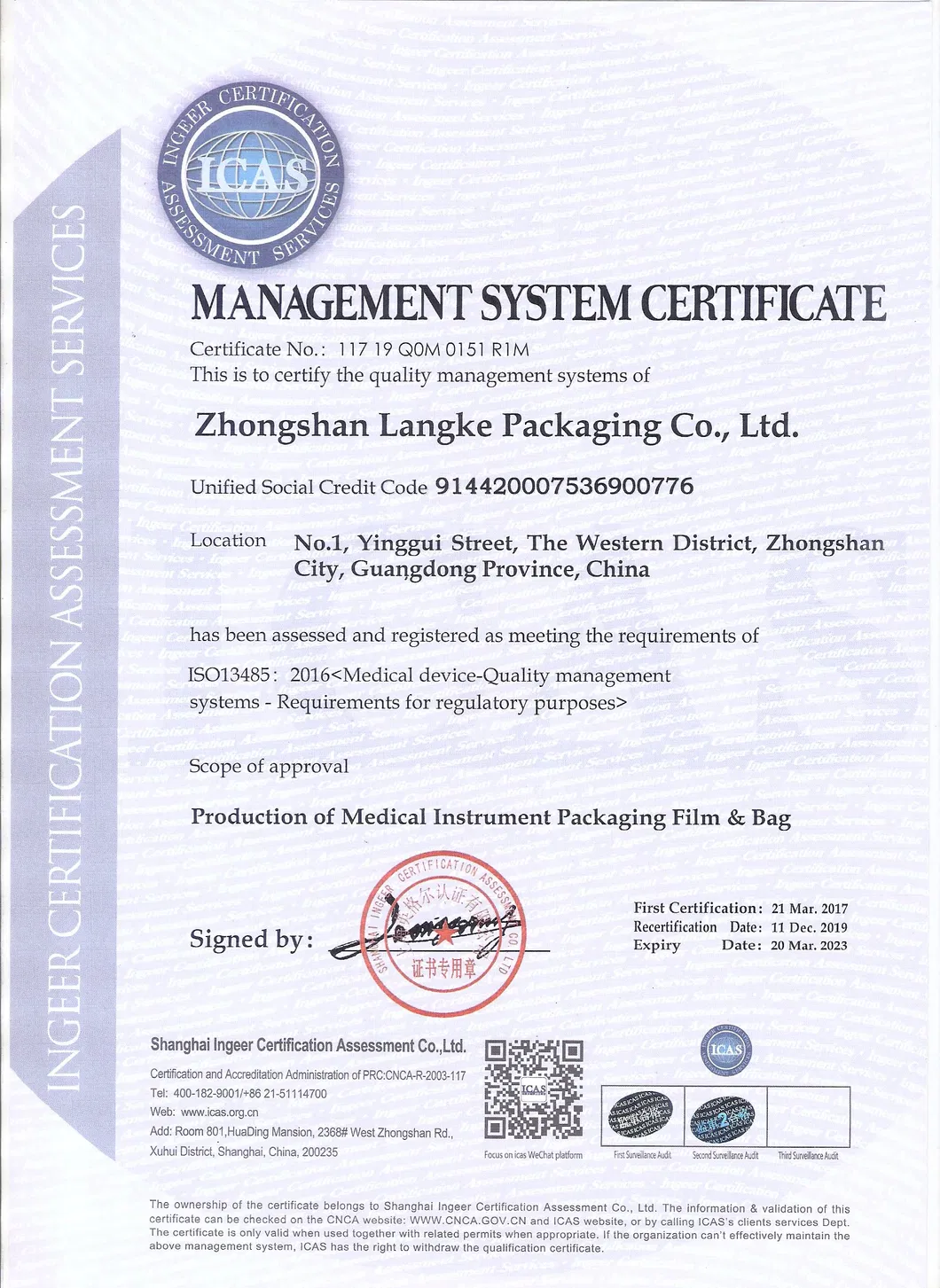 Final Product Inspection