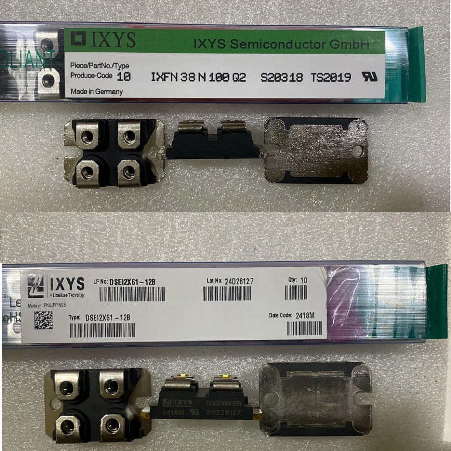 Discrete Semiconductors Power N-Type IGBT Module 1.3kv 40A 107.5X45mm Fp40r12kt3 of Infinion