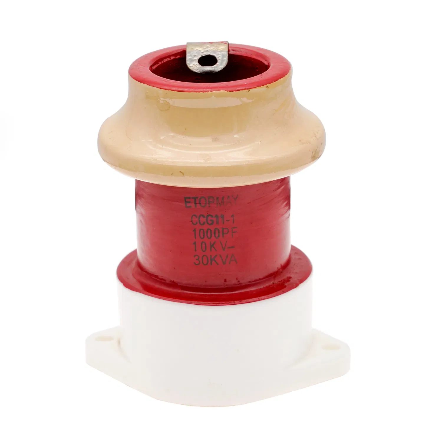 Ccg81 1000PF12kv 90kVA High Power High Voltage Ceramic Capacitor