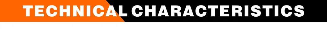 Technical characteristics header