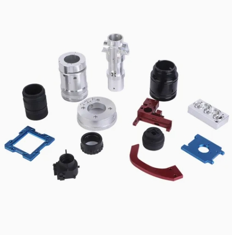 Customized OEM CNC Machined Machining Turning Engineering Carbon Steel Stainless Steel Iron Brass Copper Metal Parts Solar Panel Semiconductor Components