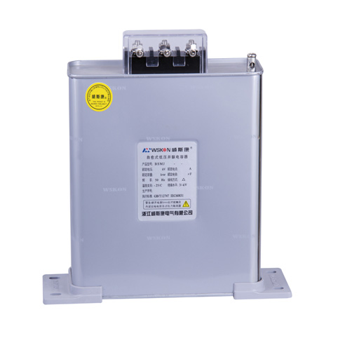 Three Phase Low Voltage Shunt Power Capacitor with Ceramic Terminal