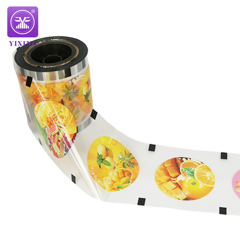 Customized Bubble Tea Cup Seal Film Roll Plastic Sealing PP Sealing Film for Plastic Cup