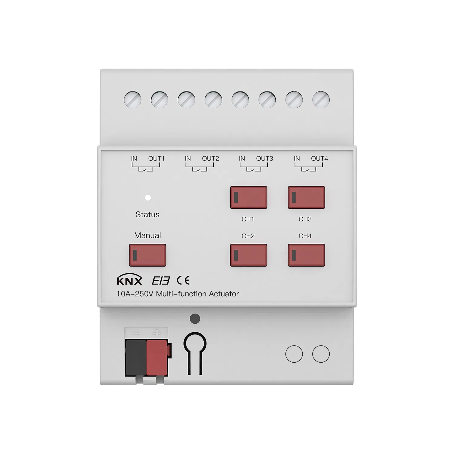 Knx Smart Home Dimmer Switch Applicable to Home Domotics Lighting Control