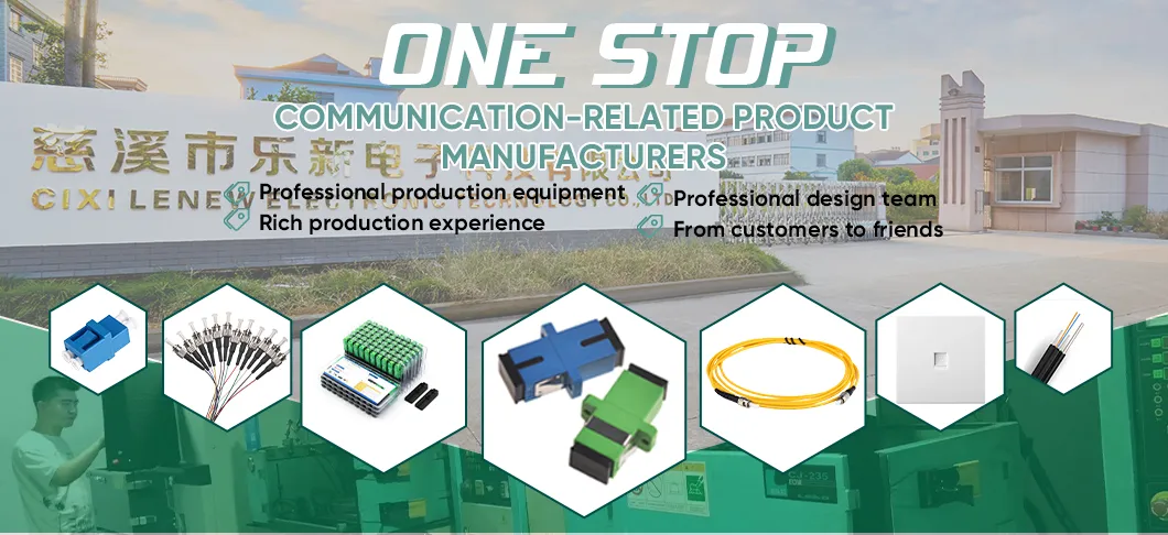Fiber Optic Fast Connector Banner