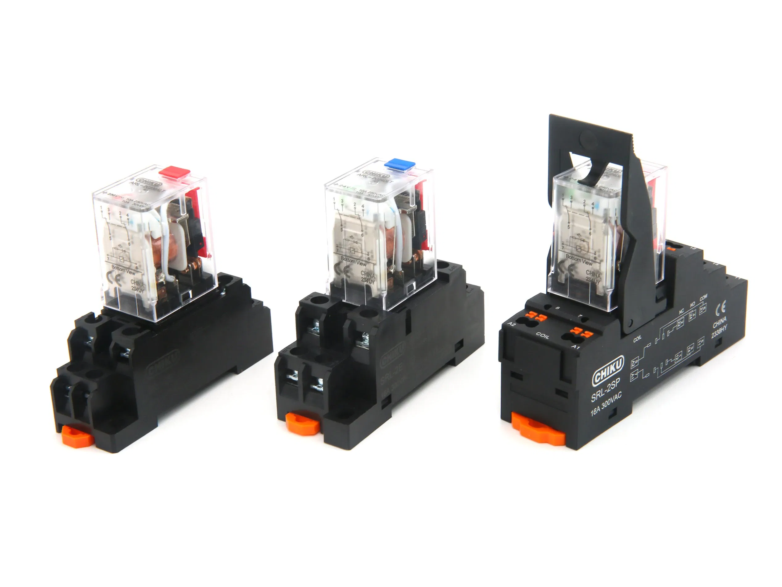 Low Power Consumption Industrial Automation General Purpose Multi-Pole Electromagnetic Relay