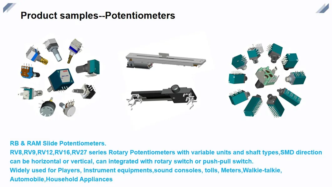 RV16801NS Potentiometer View 1