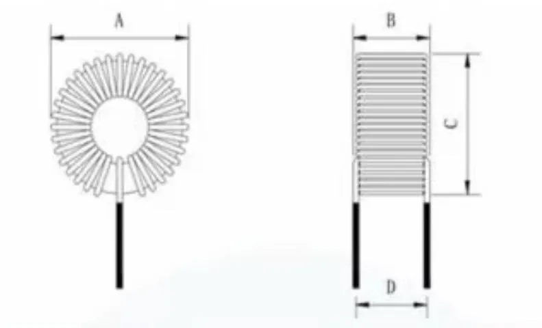 Inductor Specification Diagram