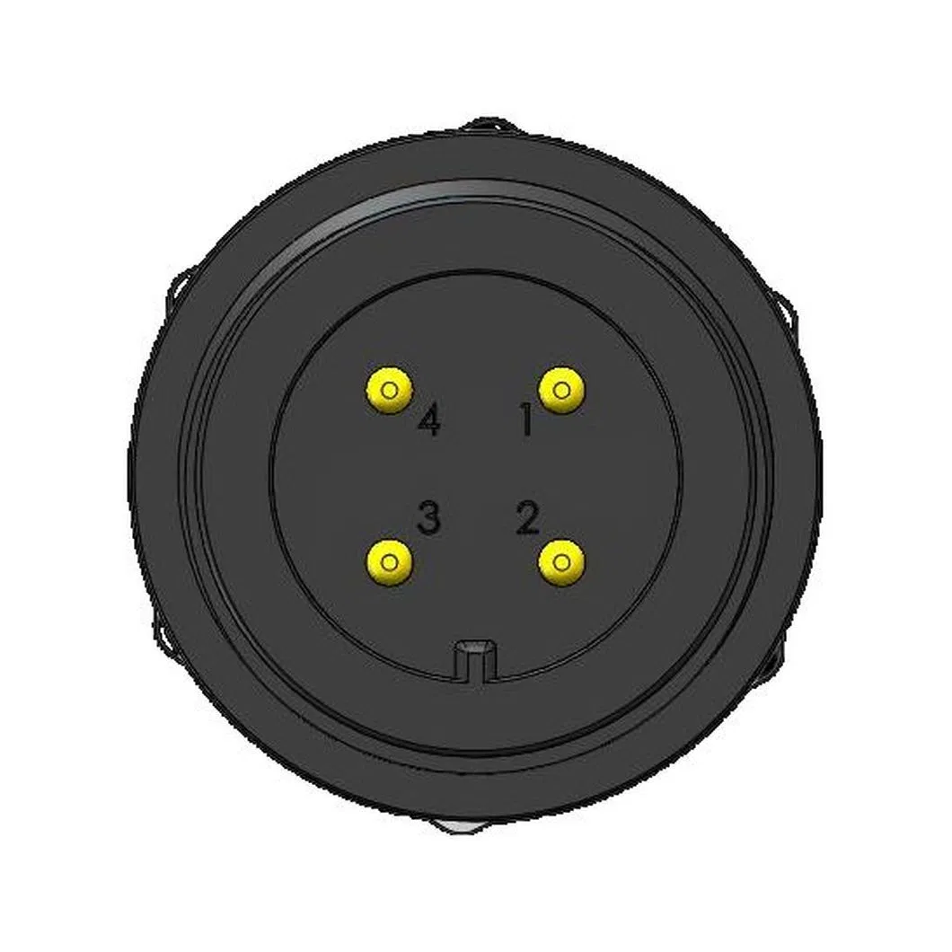 High-Quality 4p 2500V Impulse Voltage Cable Male Connector