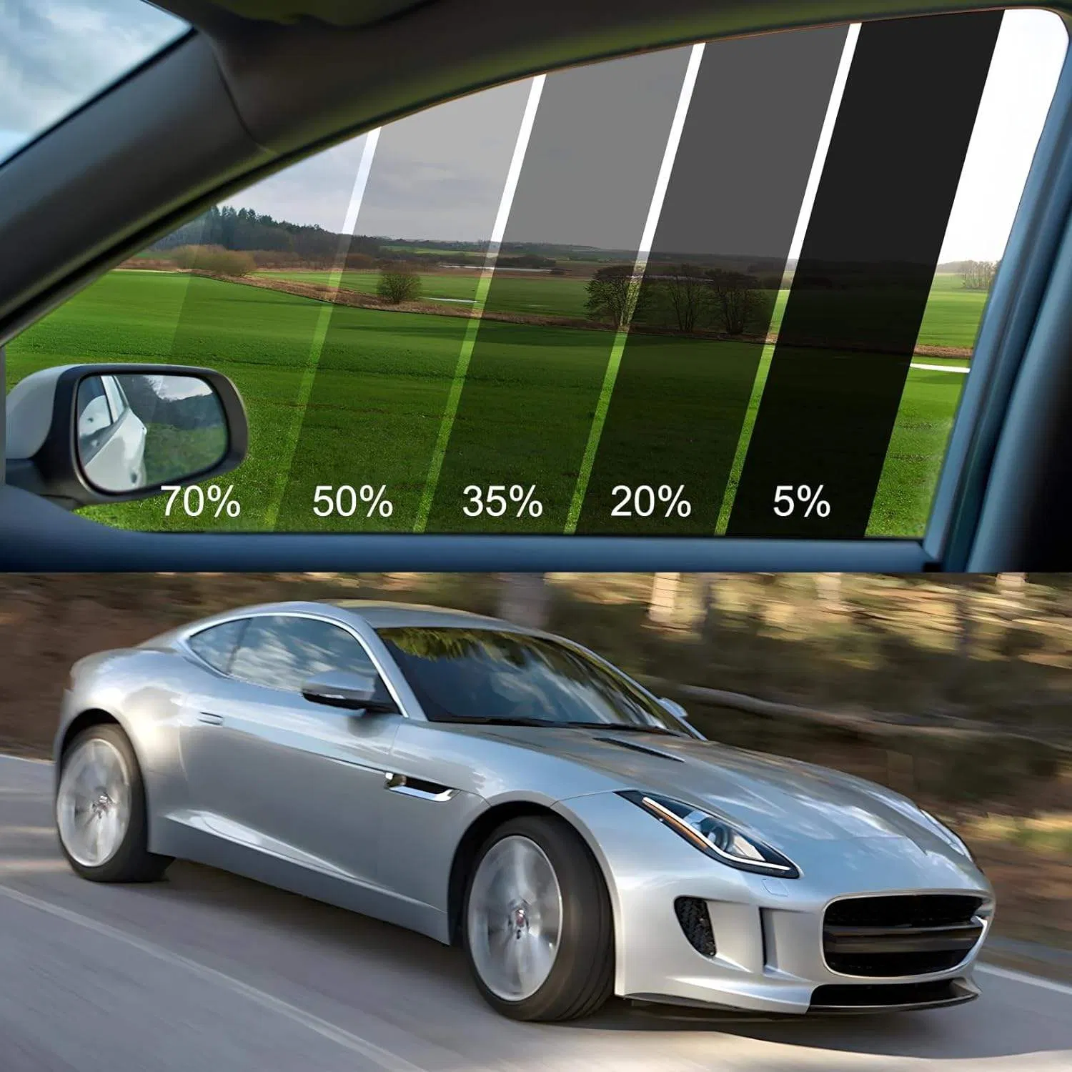 Heat Control Solar Film Best Quality Factory Window Tint at Cheap Price