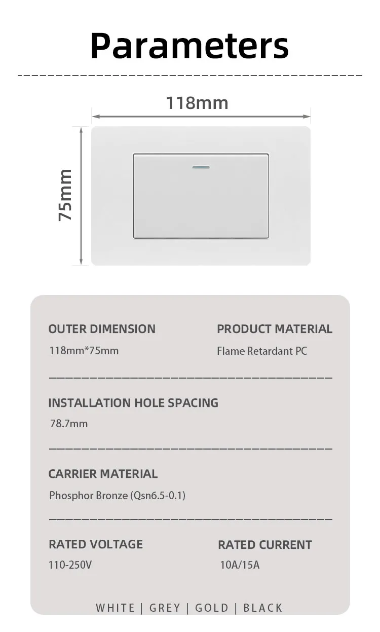 Wall Switch Detail 7