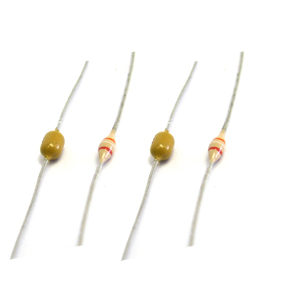 High Voltage 25 to 100VDC Axial Ceramic Capacitor for Electronics