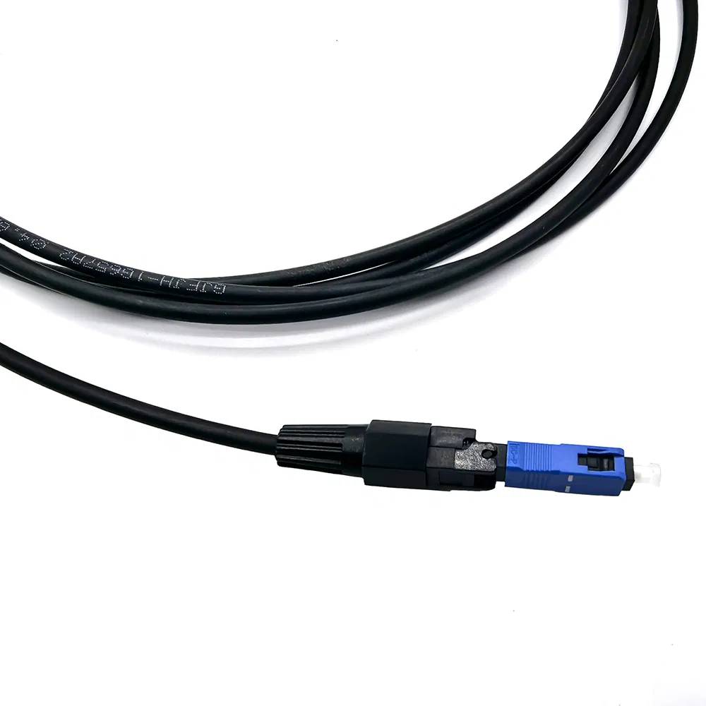 Ln01-5.0 Optical Quick Assembly Connector 0.3db Fast Connector for 4.8-5.5mm Round Cable