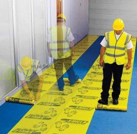 Hot Sale PE Transparent Surface Carpet Protective Film for Carpet Surface Protection