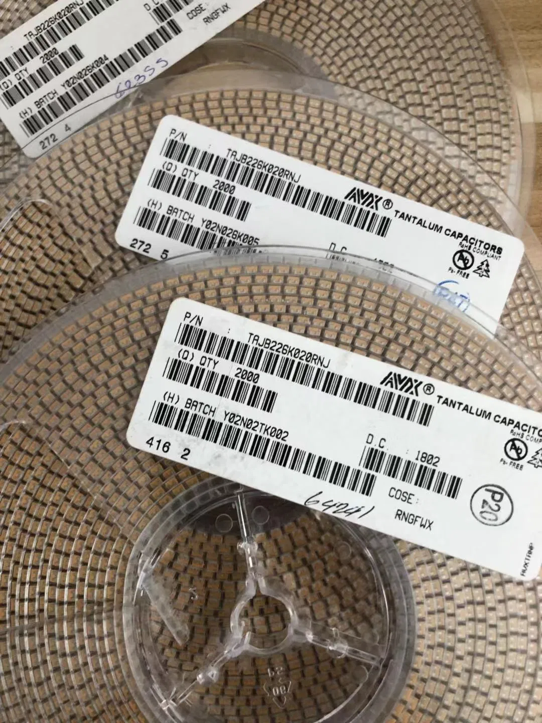 CL21B105KBFVPNE CL21 Series 0805 1uF 50V X7R Multilayer Ceramic Chip Capacitor