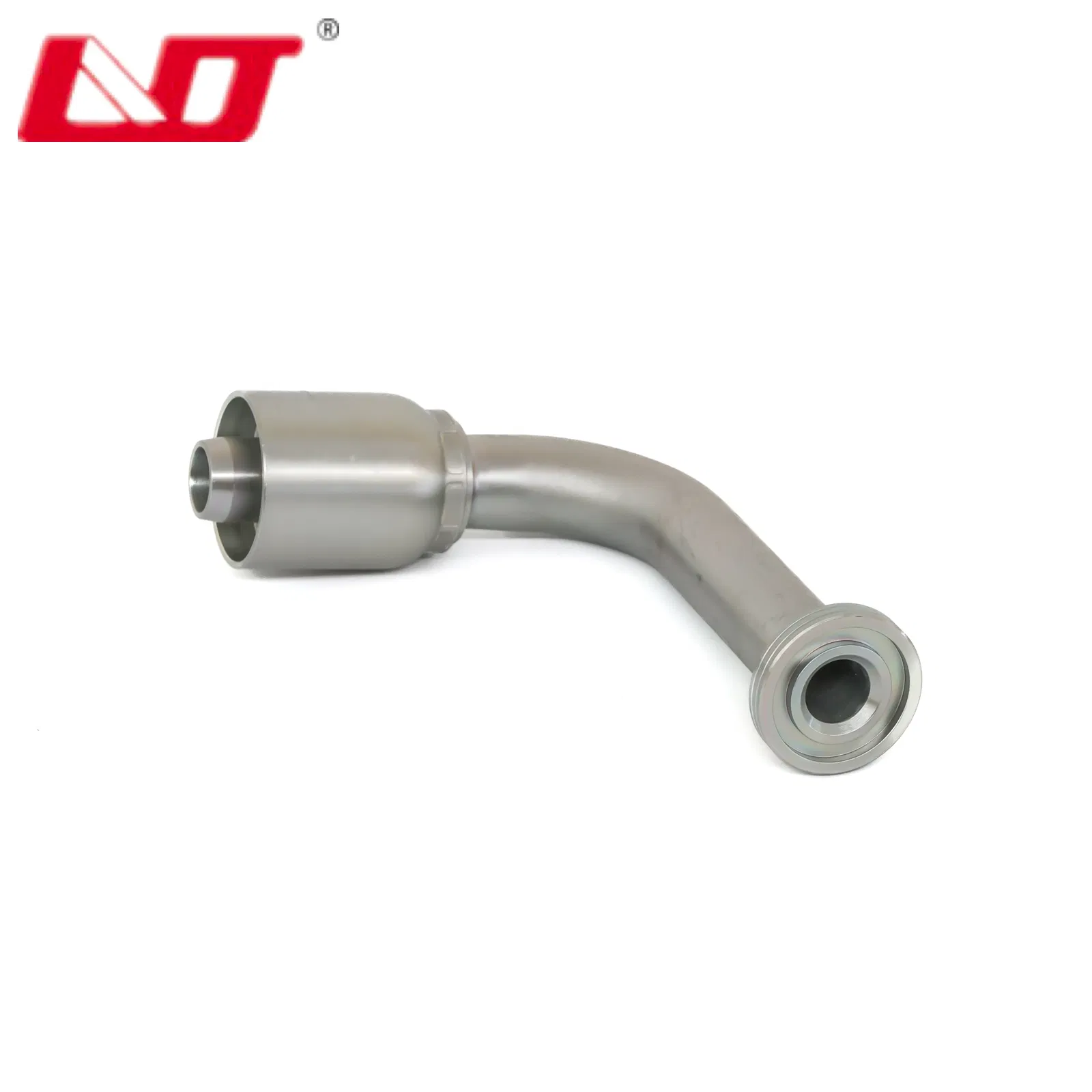 Carbon Steel Stainless Brass Cusomized Hydraulic Hose Fitting Bsp Flange Pipe Joint Adapter Connector