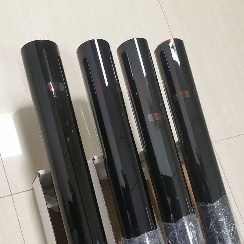 1.8mil Thickness Dyed Car Window Tint Film for Heat Insulation &amp; UV Protection