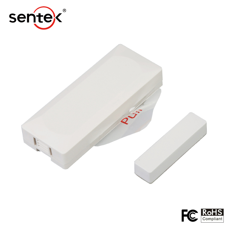 Wireless Smart Home Door Sensor ABS Magnetic Contact for Home Security