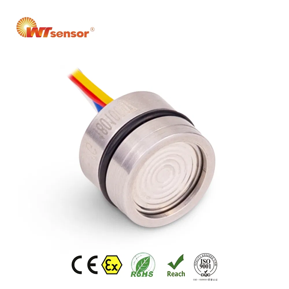 19mm OEM Pressure Sensor with 60-150mv Output Range -100kpa to 100MPa PC10