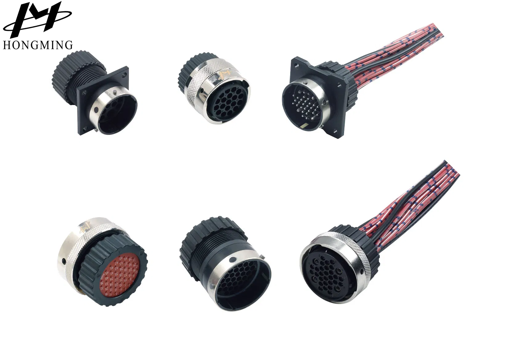 Excavator Industrial Waterproof Electric Truck Cable Connector Adapter Marine Aviation Female Plug