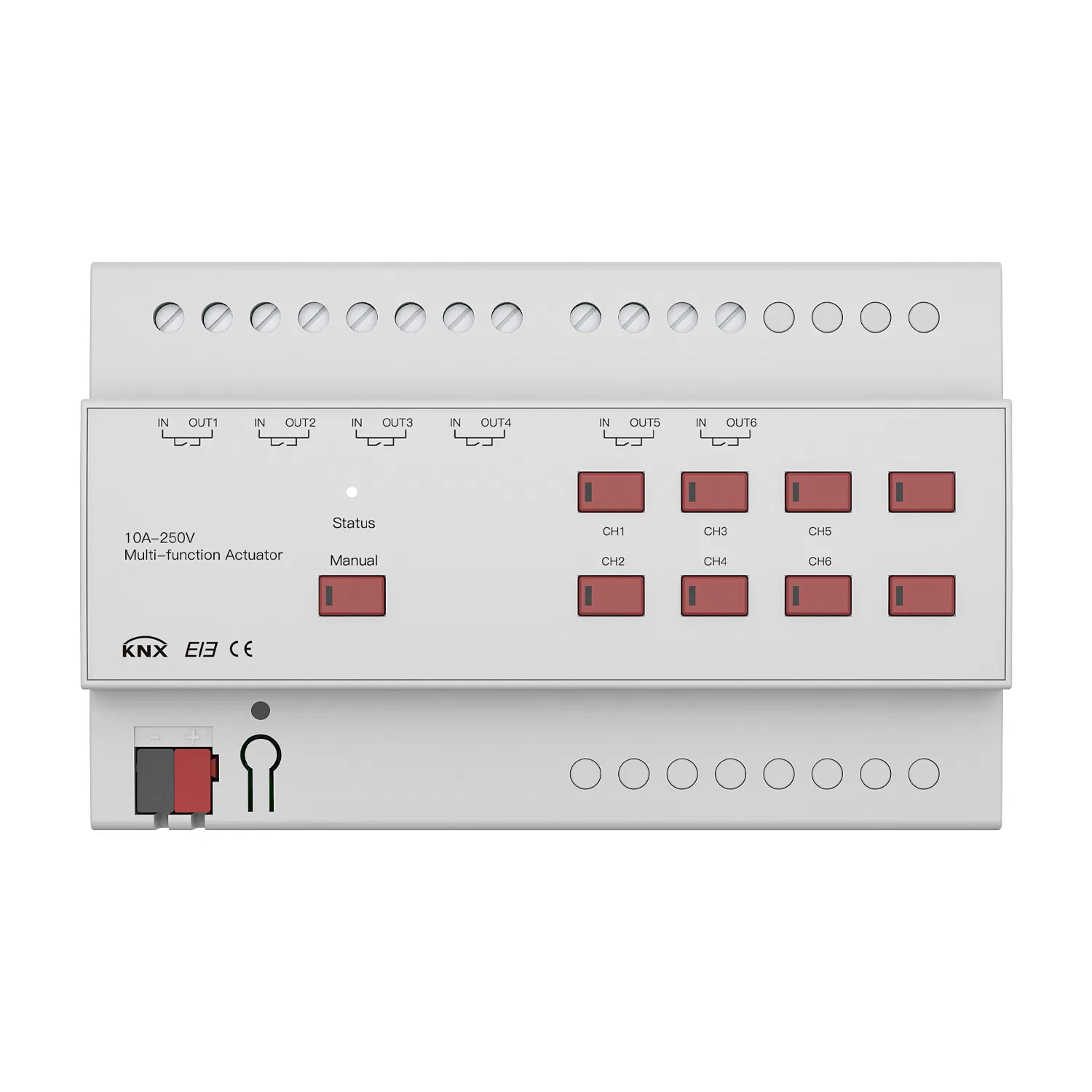Knx Smart Home Dimmer Switch Applicable to Home Domotics Lighting Control