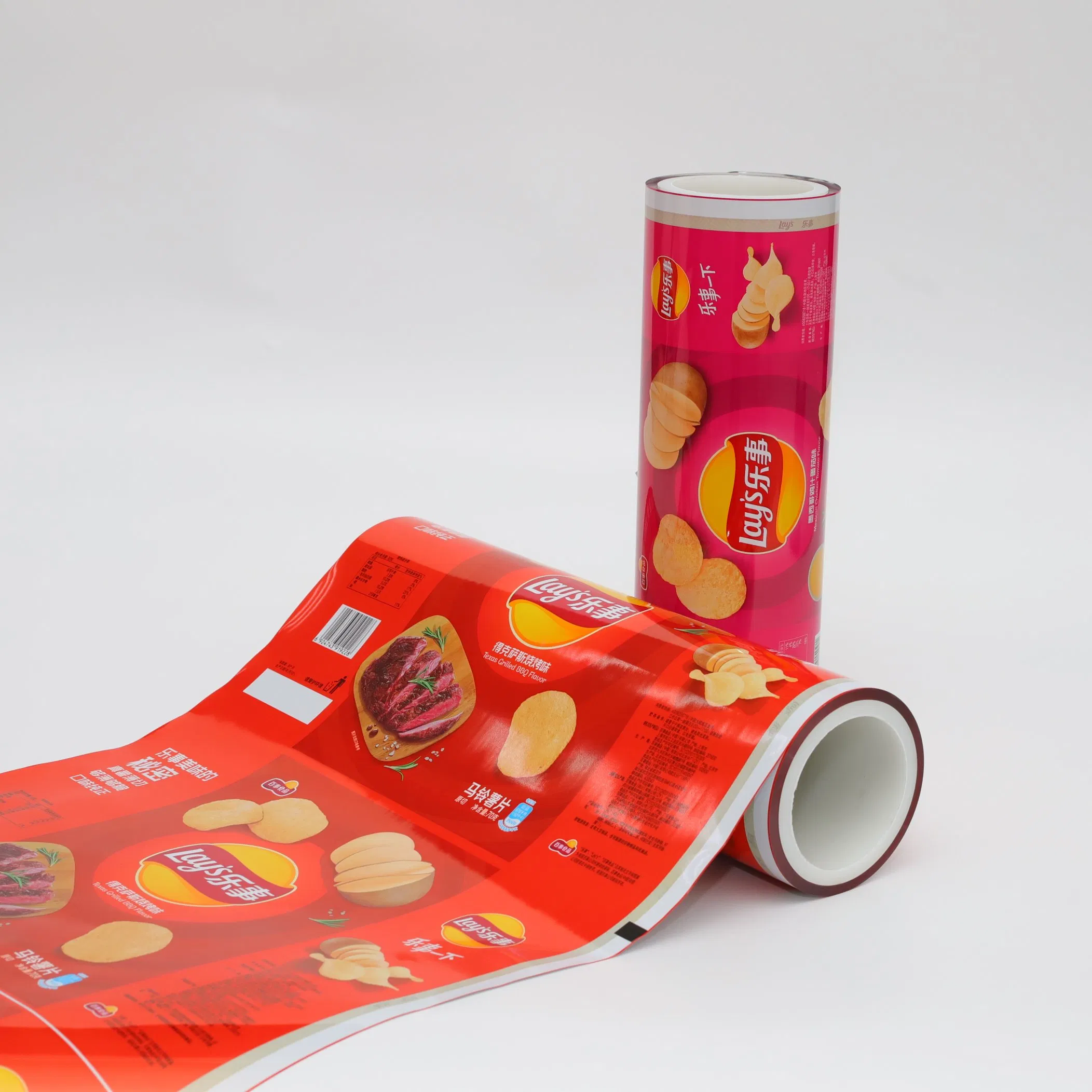 ISO &amp; Brcgs Certified Manufacture Flexo Printing Film Laminating Film Puffed Food Packaging Film Potato Chips Packaging Film Snack Food Roll Film