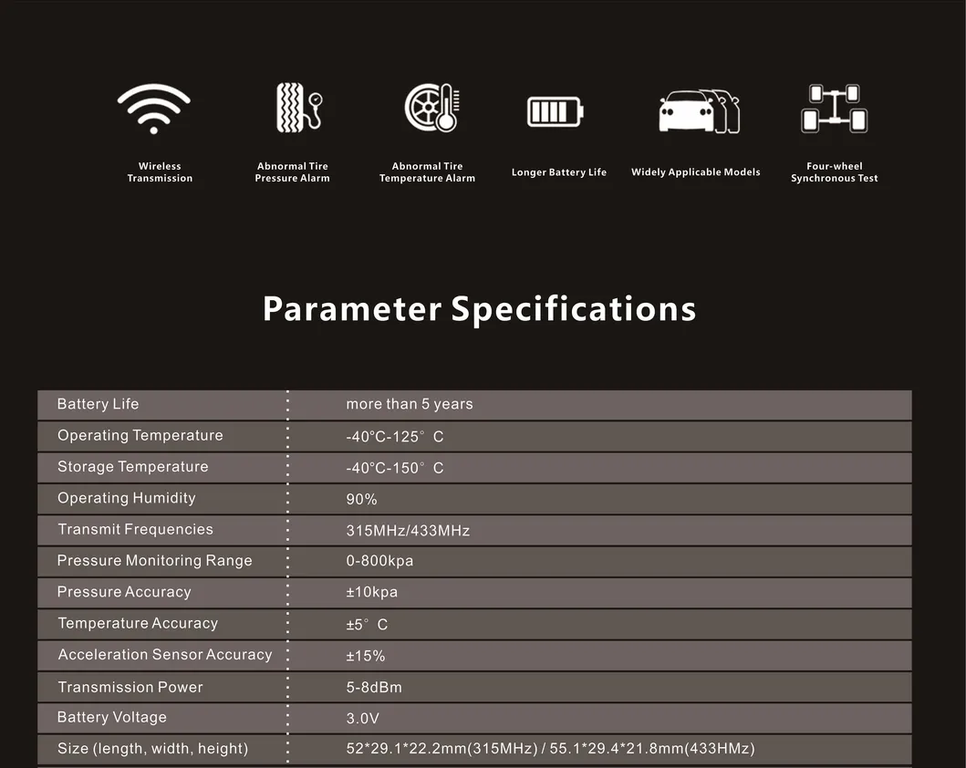 TPMS Sensor Feature 2