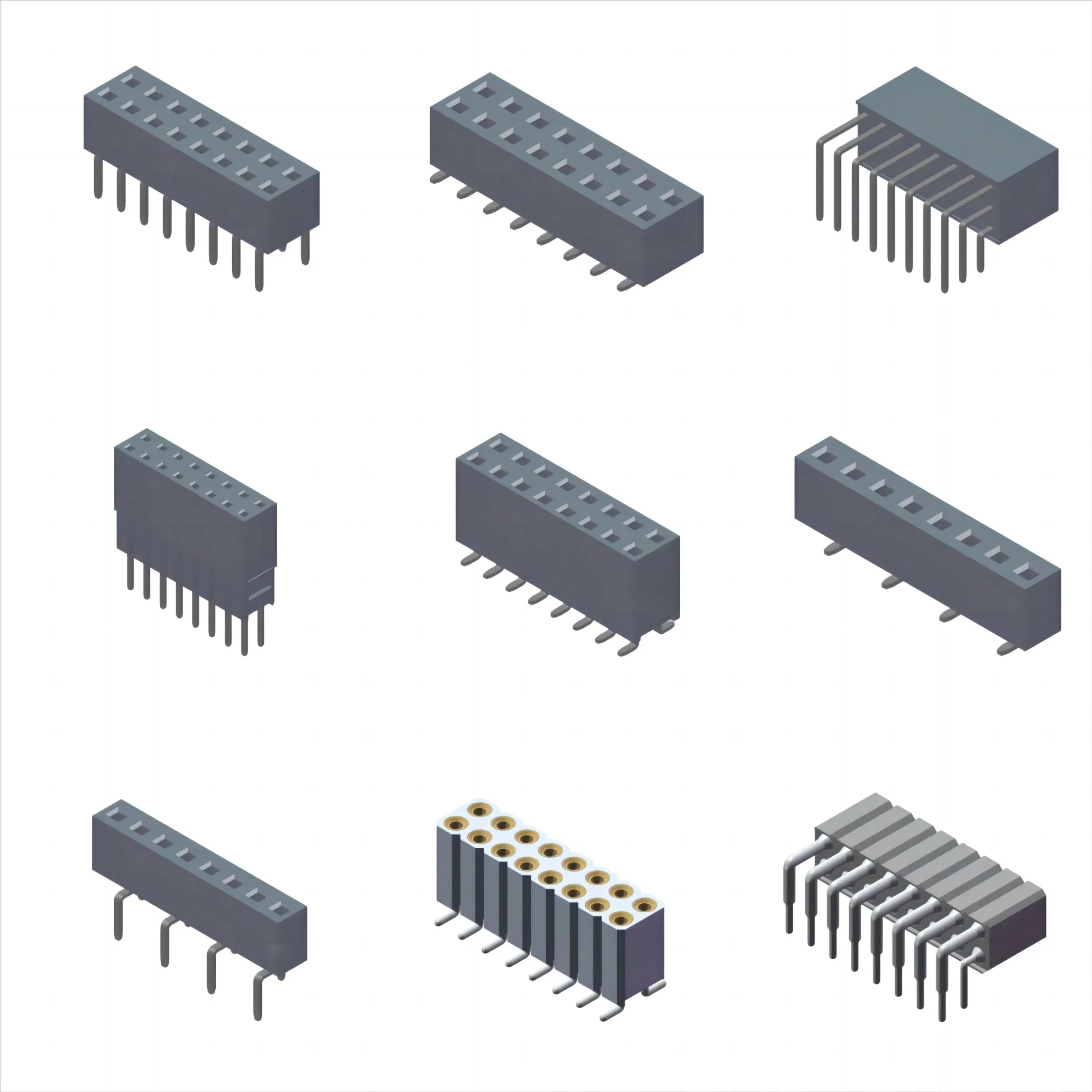 FPC FFC Zif ATX;Btx;Lvds;Pin Female Header;IC Socket;RJ45;USB;1394;DIN;HDMI;Pcie;S ATA;Wtb;Btb;Wtw;RF;D-SUB;DVI;Ngff;M2;SIM;Memory;Battery;Pogo Pin Connector