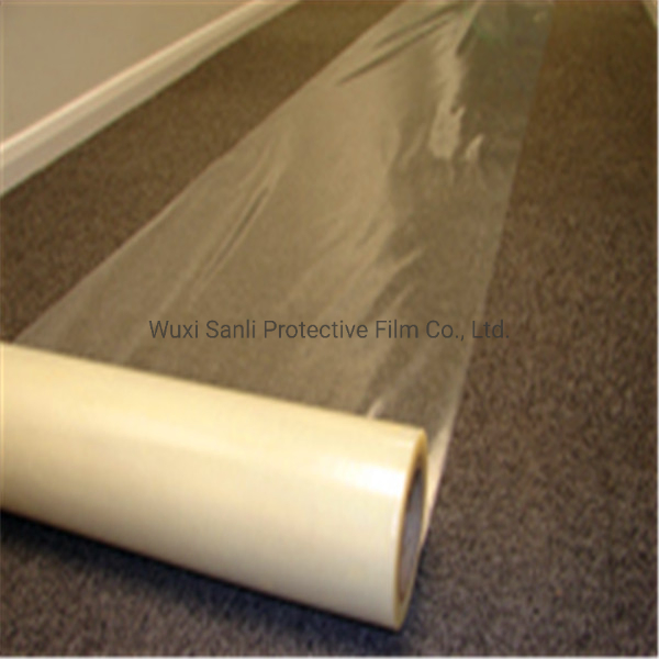 Hot Sale PE Transparent Surface Carpet Protective Film for Carpet Surface Protection
