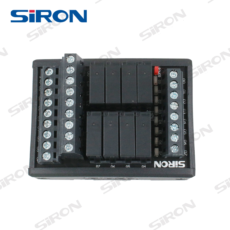 Siron Y441 PLC Relay Module Wide Base Type 8-Digit Signal Relay Module