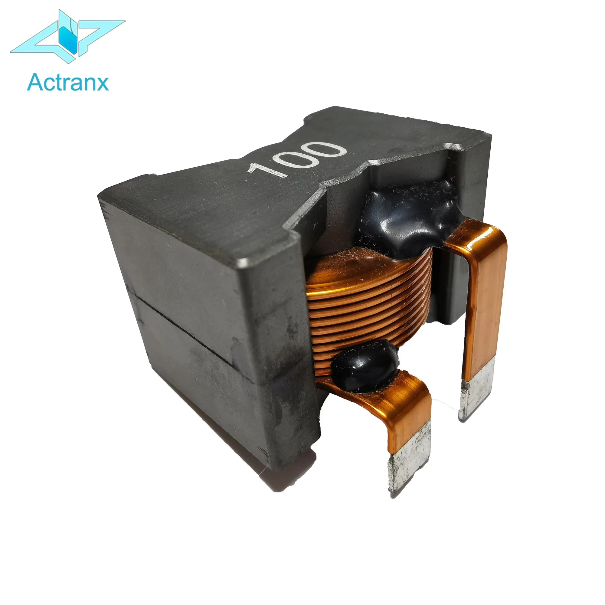 Vertical Wound High Frequency Power Inductor with Semi-Shielded Metal Case for Telecom/Industrial Power Supply