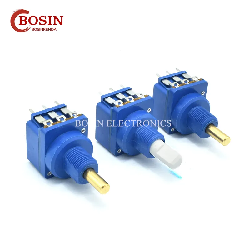 16mm Dimmer Potentiometer with Push Switch for LED Light