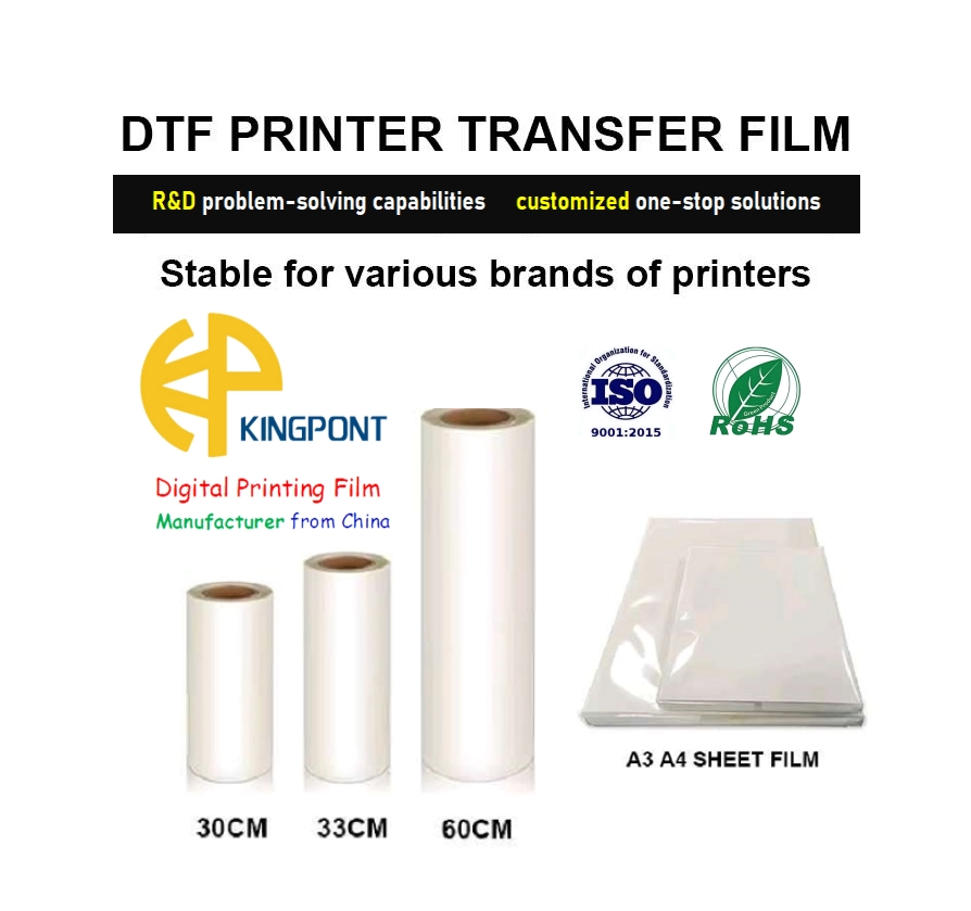 Dtf Film Workwear Glossy Surface Any Time Easy Peeling