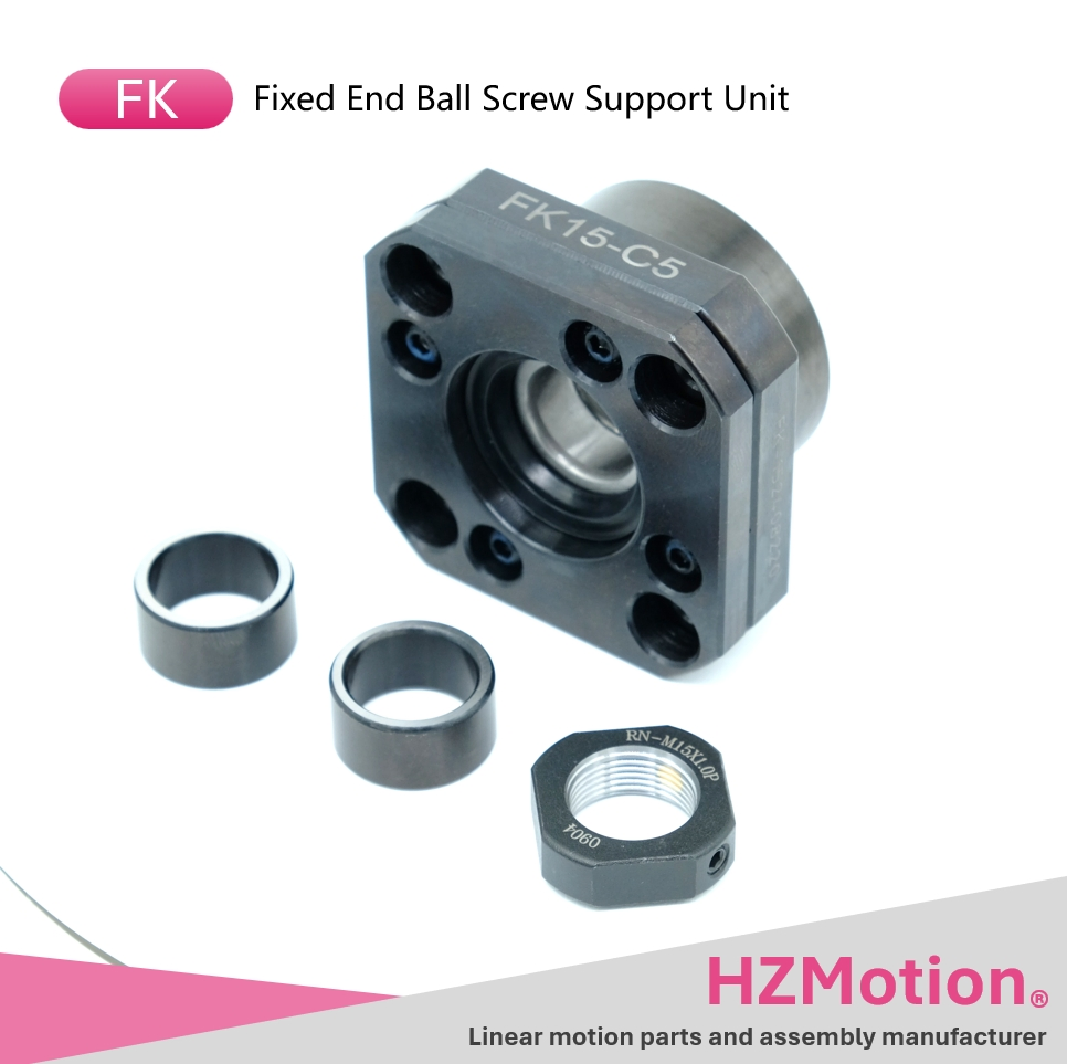 Ball Screw Fixed End Support Unit for Linear Motion Applications