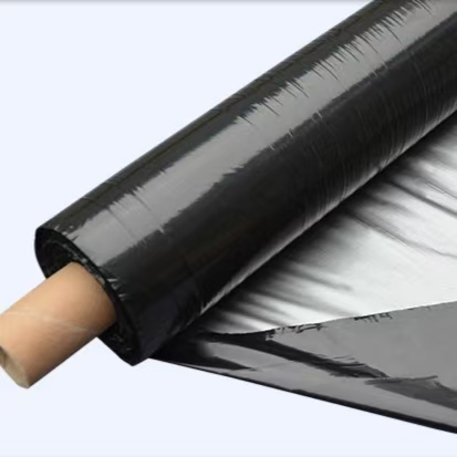 All New Materials UV 100GSM Black PE Mulch Film for Vegetable Agricultural