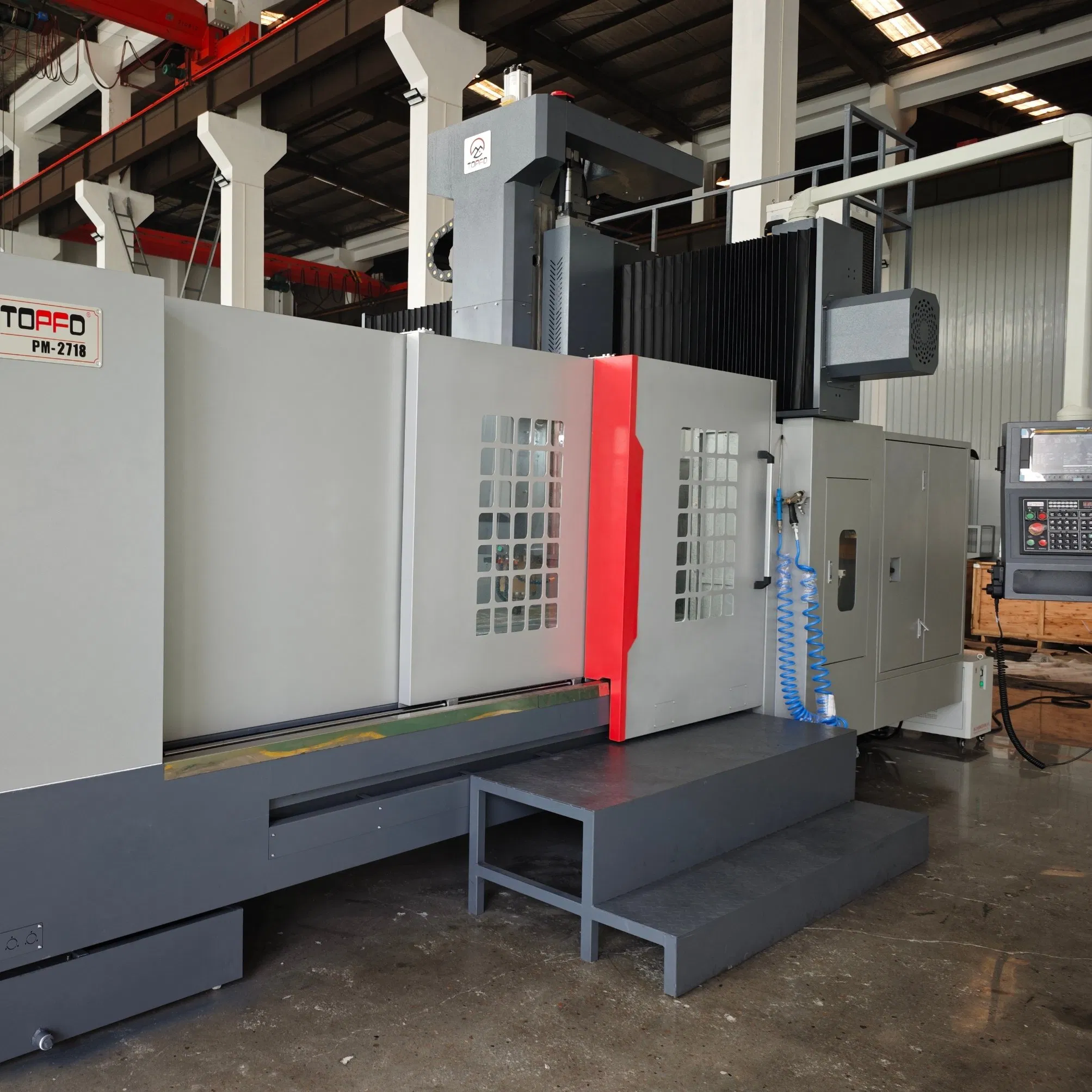 3/4/5-Axis Vertical High Rigidity Fixed Beam Vertical CNC Milling Gantry Machining Center for Steel &amp; Alloys Molds with Syntec Fanuc Controller Options