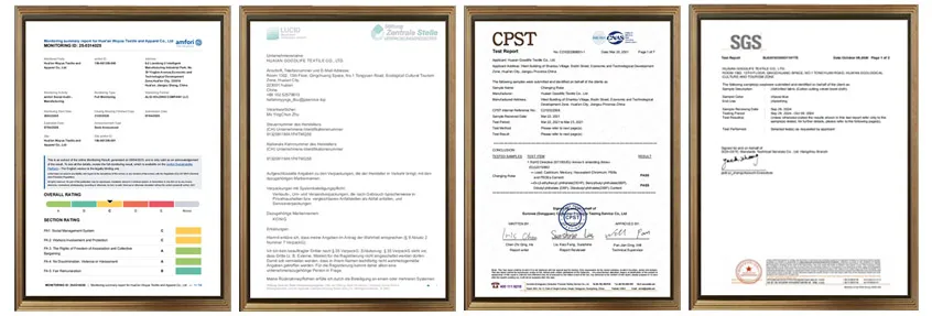 Quality Certifications