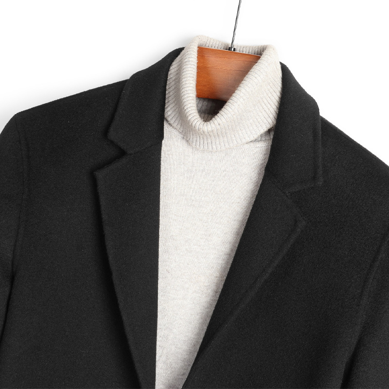 Men's Fashion Distressed Denim Trucker Jacket with Sherpa Lined Collar Denim Men's Outer Wear